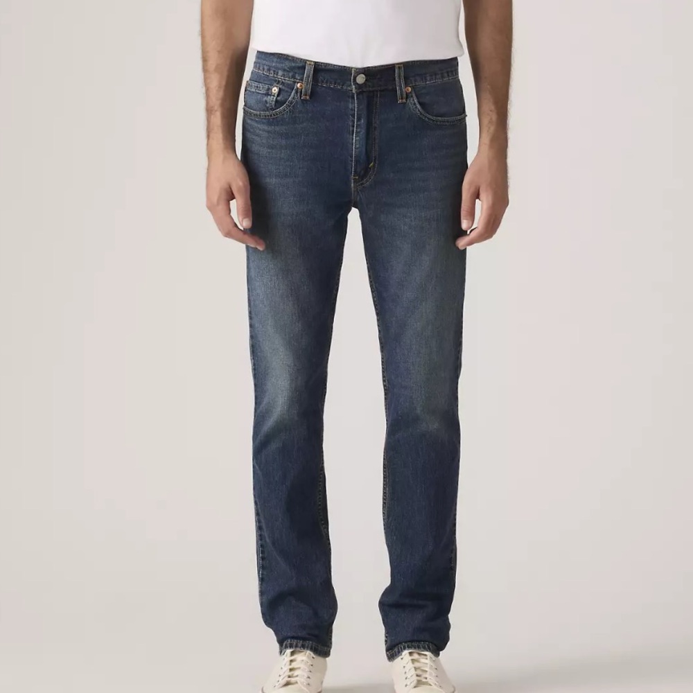 Levi 511 mens jeans. Dark wash blue denim. New, with tags. 28x30